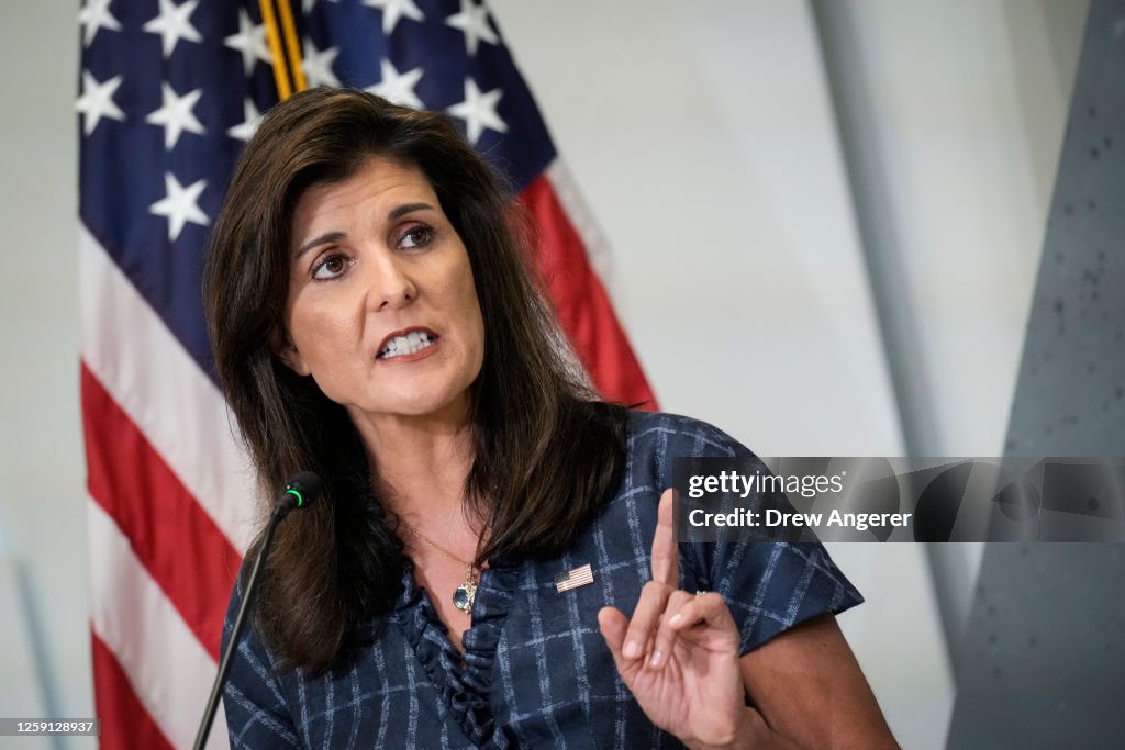 Republican Presidential Candidate Nikki Haley Delivers Major Foreign Policy Address On China