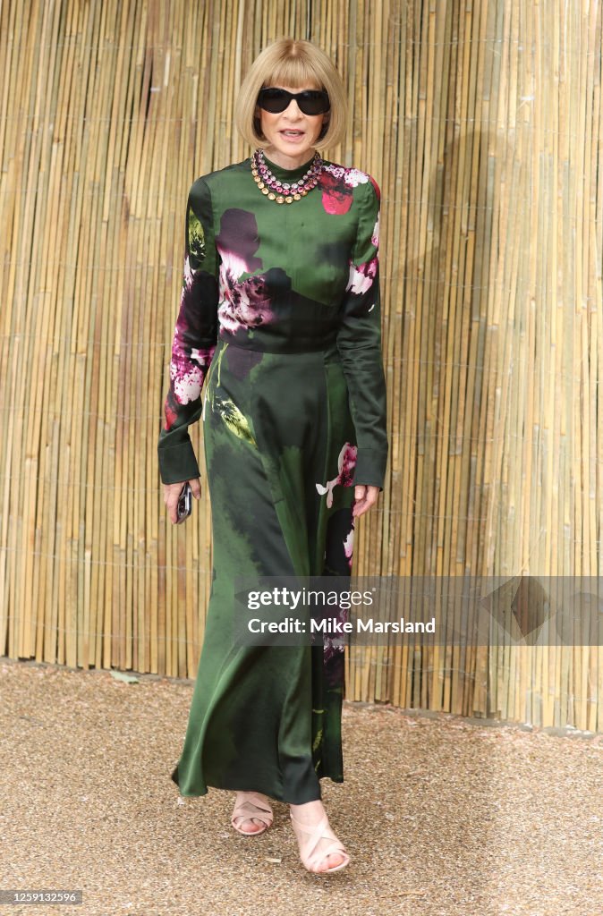 Anna Wintour arrives at The Serpentine Gallery Summer Party 2023 at