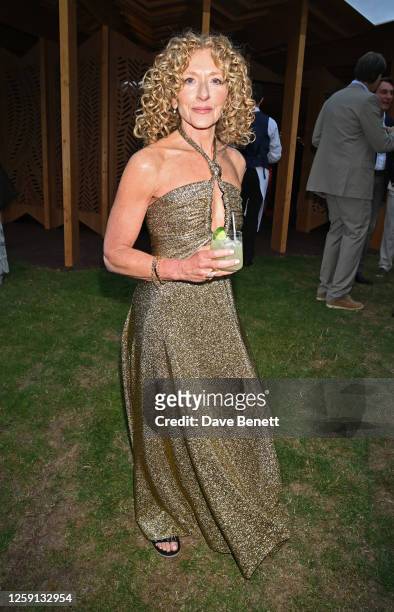 Kelly Hoppen attends The Serpentine Summer Party 2023 at The Serpentine Gallery on June 27, 2023 in London, England.