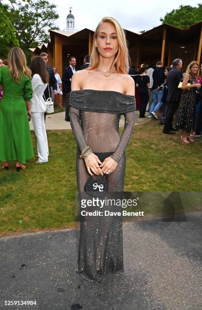 Mary Charteris attends The Serpentine Summer Party 2023 at The Serpentine Gallery on June 27, 2023 in London, England.