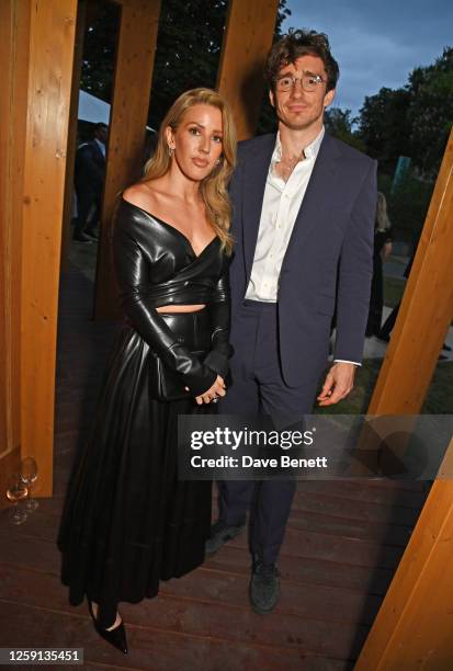 Ellie Goulding and Caspar Jopling attend The Serpentine Summer Party 2023 at The Serpentine Gallery on June 27, 2023 in London, England.