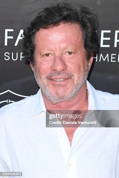 Joaquim de Almeida attends the fifth day of Filming Italy Sardegna Festival 2020 at Forte Village Resort on July 26, 2020 in Santa Margherita di...