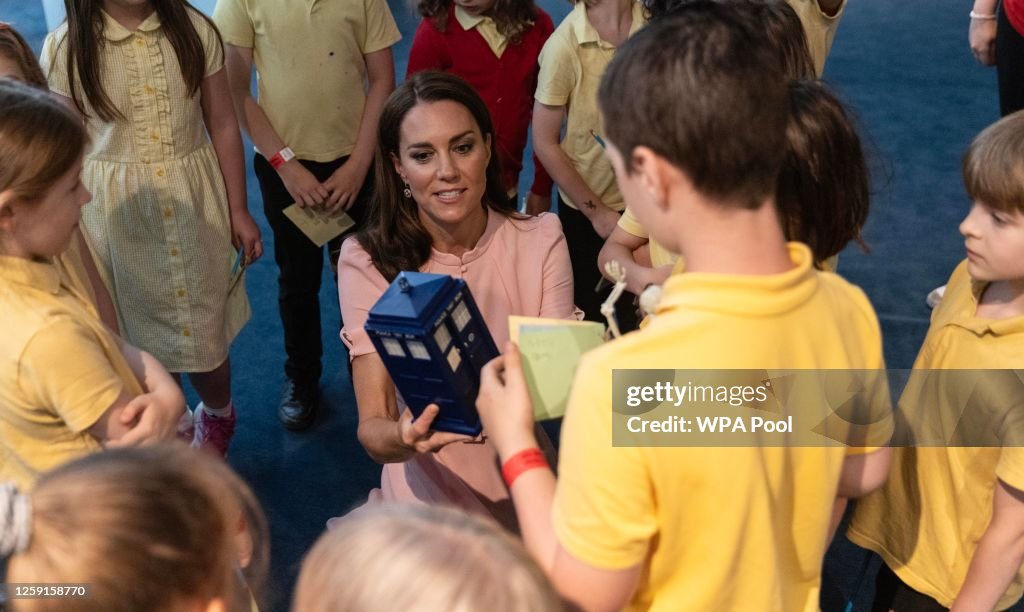 The Princess Of Wales Officially Opens The Young V&A
