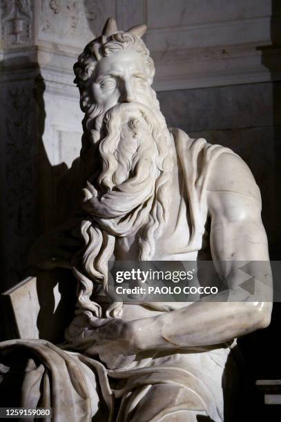 Moses Rome 191 Moses Michelangelo Stock Photos, High-Res Pictures, and Images ...