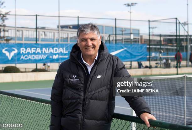 Rafael Nadal's uncle, coach Toni Nadal poses for a photograph at Rafa Nadal Academy in Manacor, on the Spanish Balearic Island of Mallorca, on...