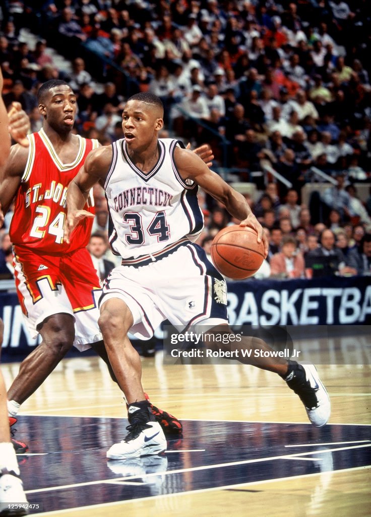 Ray Allen Drives To The Hoop