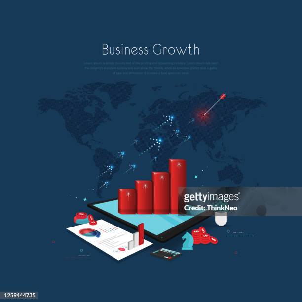 industrielles wachstum des business chart-konzepts - indian economy business and finance stock-grafiken, -clipart, -cartoons und -symbole