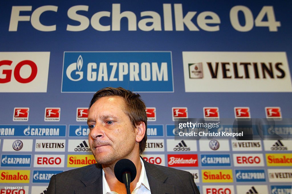 FC Schalke - Training & Press Conference