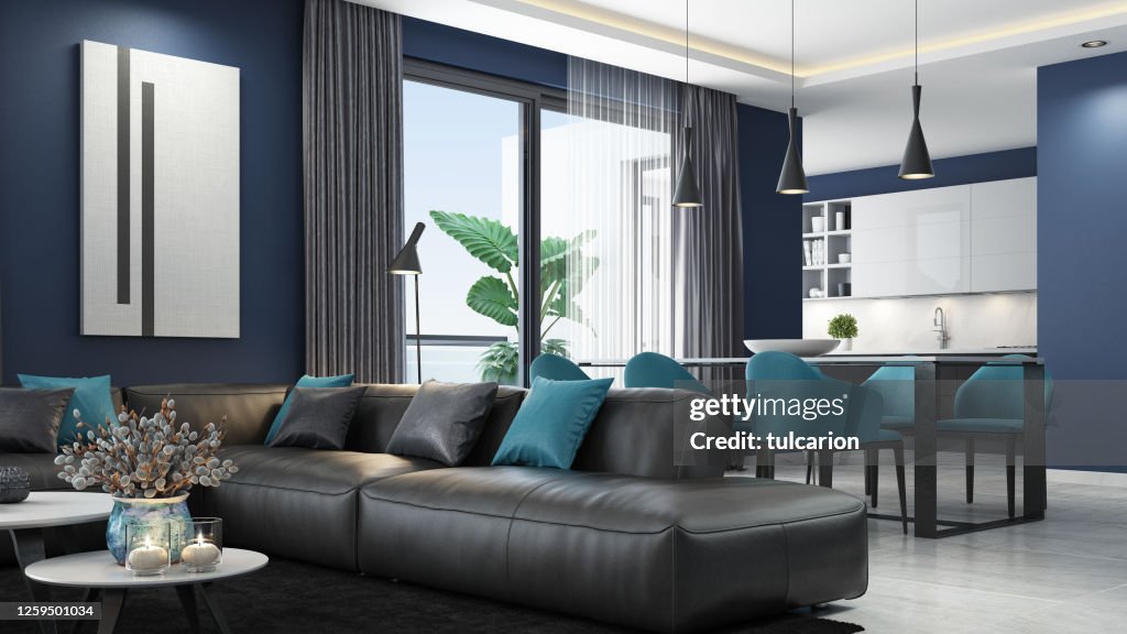Blue Living Room Luxury Interior Design A Guide To Stylish Blue Living