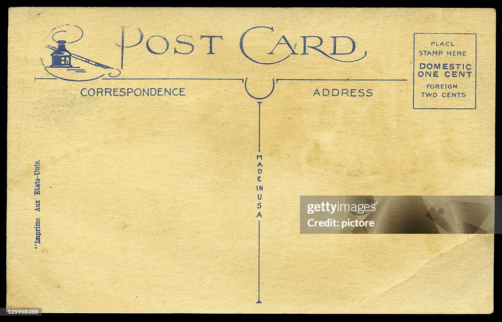 Post Card Hd High Resolution Vintage Postcard Greetings From ... Retro Postcard