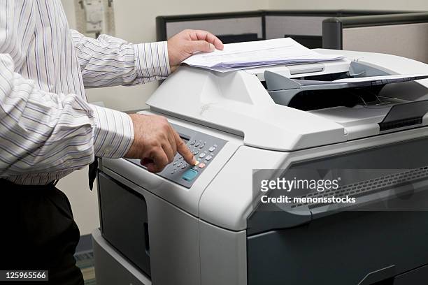 photocopy - photocopier stockfoto's en -beelden
