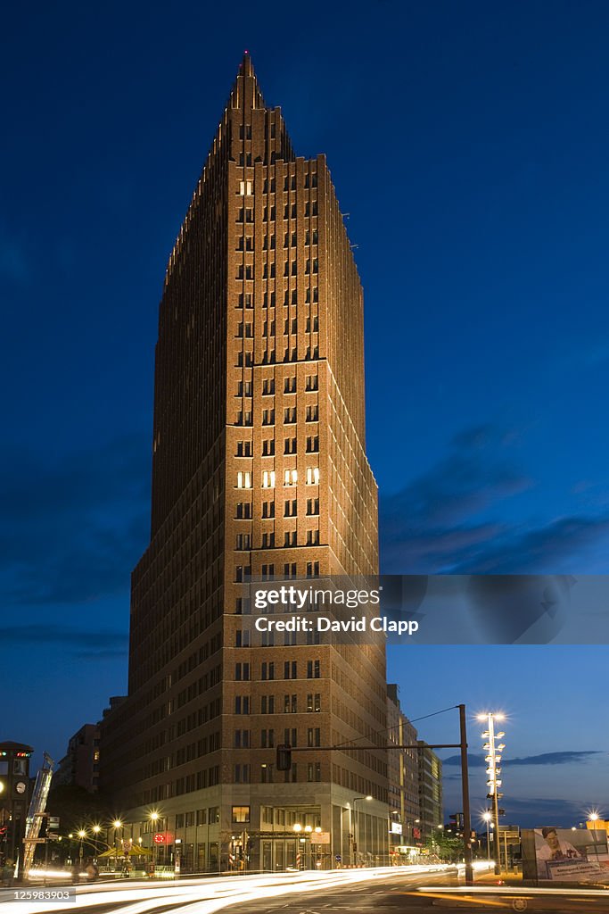 Daimler-Benz building at Potzdammer Platz, Berlin, Germany