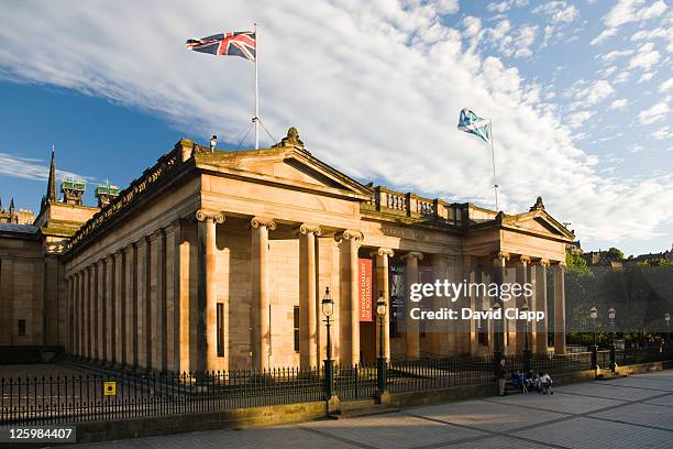 the national gallery, edinburgh, scotland - the national museum stock pictures, royalty-free photos & images