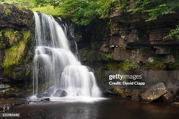 east gil force, swaledale, yorkshire, uk - eroded stock pictures, royalty-free photos & images