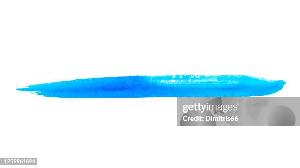 watercolor brush stroke - straight stock illustrations