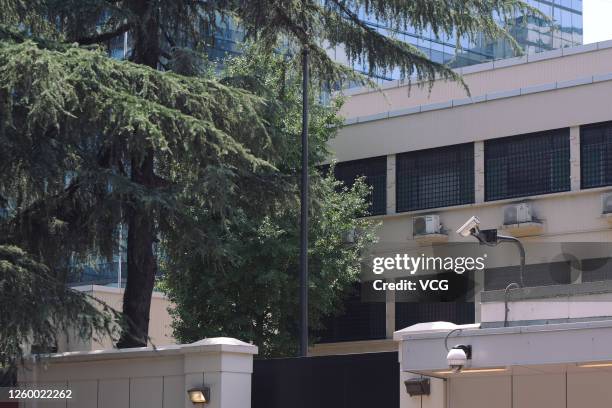 The US Consulate General in Chengdu is seen on July 27, 2020 in Chengdu, Sichuan Province of China.
