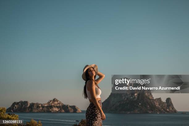 un paseo por ibiza - es vedra stock pictures, royalty-free photos & images