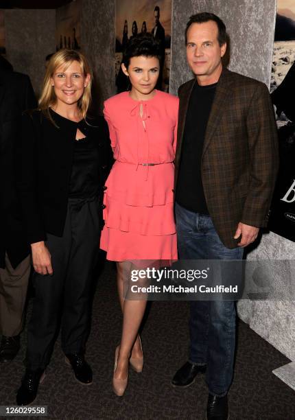 Entertainment President Sue Naegle, actors Ginnifer Goodwin and Bill Paxton arrive at HBO's "Big Love" Season 5 Premiere held at the Directors Guild...