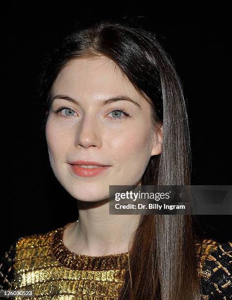 Actress Nora Von Waldstatten arrives at the 36th Annual Los Angeles Film Critics Association Awards at InterContinental Hotel on January 15, 2011 in...