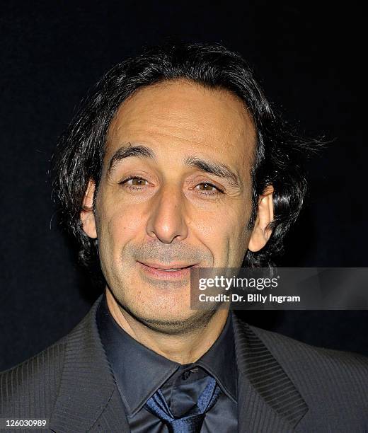 Composer Alexandre Despla arrives at the 36th Annual Los Angeles Film Critics Association Awards at InterContinental Hotel on January 15, 2011 in...