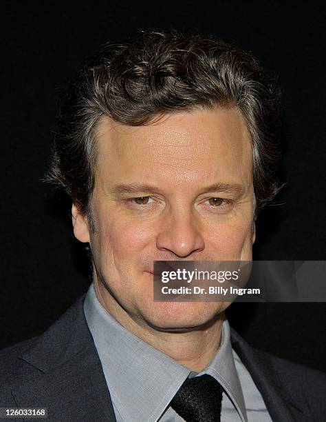 Actor Colin Firth arrives at the 36th Annual Los Angeles Film Critics Association Awards at InterContinental Hotel on January 15, 2011 in Century...