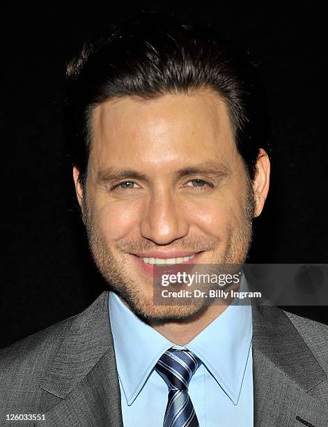 Actor Edgar Ramirez arrives at the 36th Annual Los Angeles Film Critics Association Awards at InterContinental Hotel on January 15, 2011 in Century...