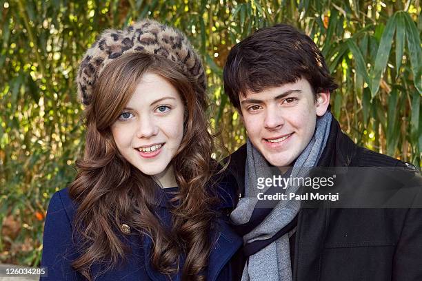 Georgie Henley and Skandar Keynes, who star in the upcoming holiday motion picture event The Chronicles of Narnia: The Voyage of the Dawn Treader,...