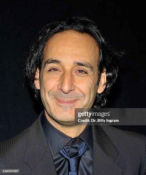 Composer Alexandre Despla arrives at the 36th Annual Los Angeles Film Critics Association Awards at InterContinental Hotel on January 15, 2011 in...