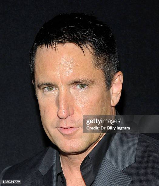 Composer Trent Reznor arrives at the 36th Annual Los Angeles Film Critics Association Awards at InterContinental Hotel on January 15, 2011 in Century...