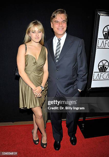 Aaron Sorkin and guest arrive at the 36th Annual Los Angeles Film Critics Association Awards at InterContinental Hotel on January 15, 2011 in Century...