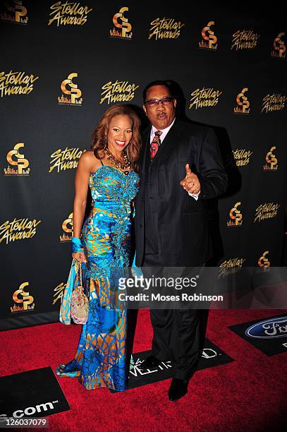 Donna Richardson and Dr. Bobby Jones attend the 26th Annual Stellar Gospel Music Awards at The Grand Ole Opry on January 15, 2011 in Nashville,...