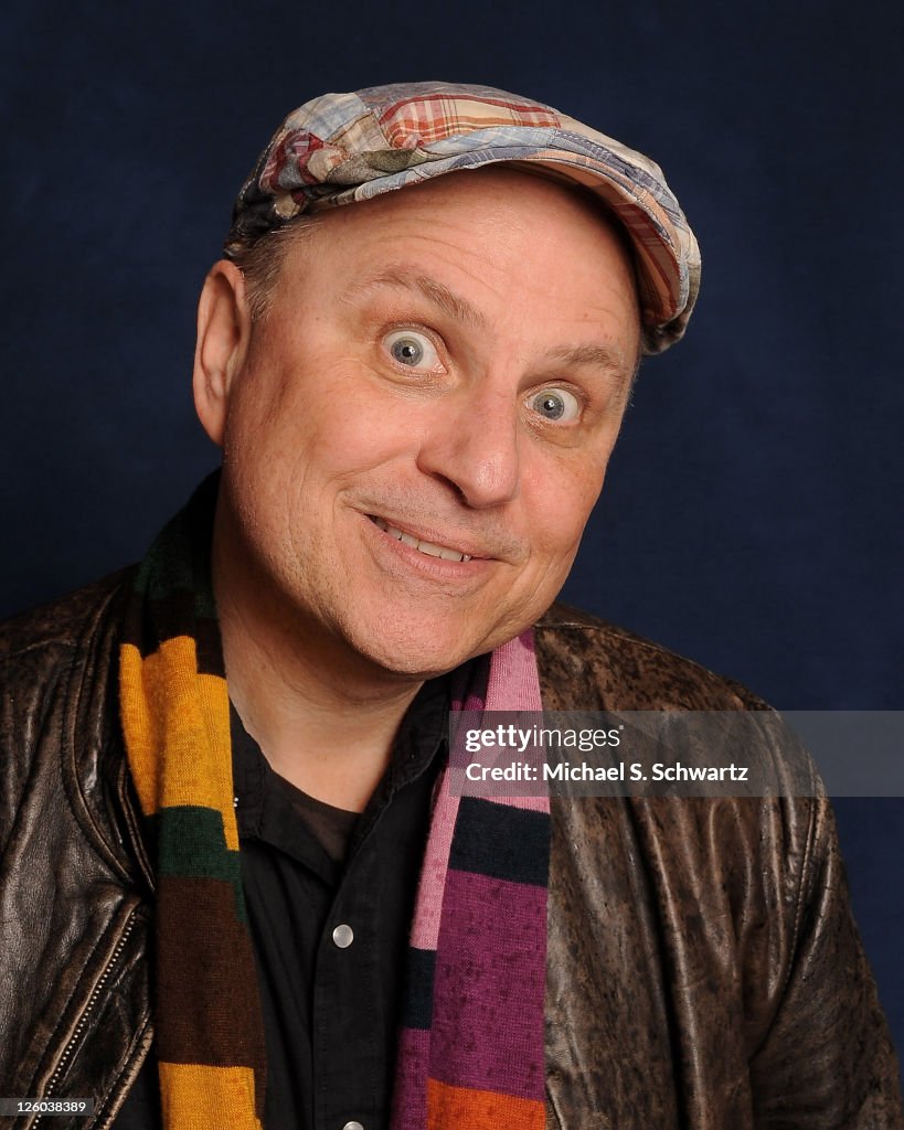 Comedian Bobcat Goldthwait poses at The Ice House Comedy Club on
