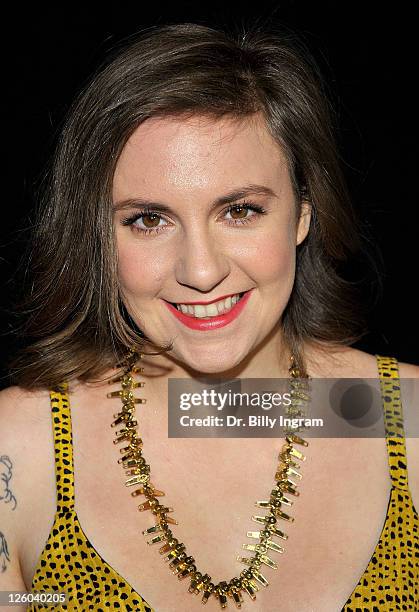 Actress Lena Dunham arrives at the 36th Annual Los Angeles Film Critics Association Awards at InterContinental Hotel on January 15, 2011 in Century...