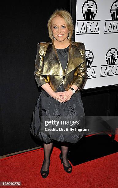 Jacki Weaver arrives at the 36th Annual Los Angeles Film Critics Association Awards at InterContinental Hotel on January 15, 2011 in Century City,...