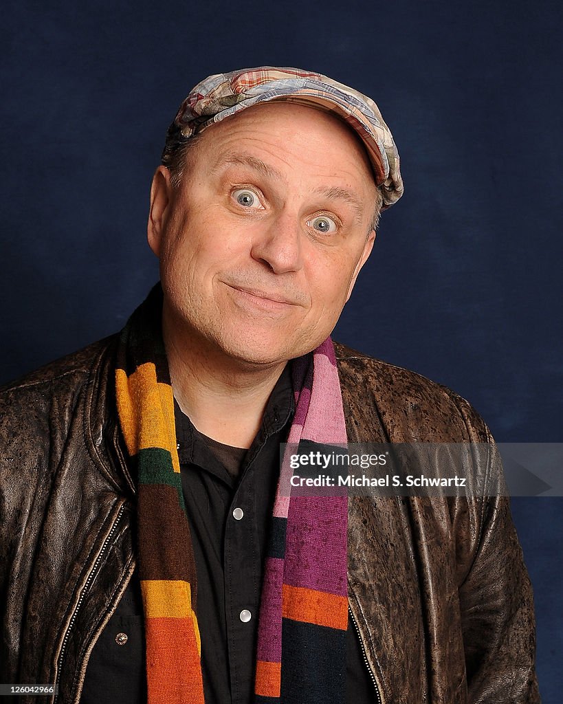 Comedian Bobcat Goldthwait poses at The Ice House Comedy Club on