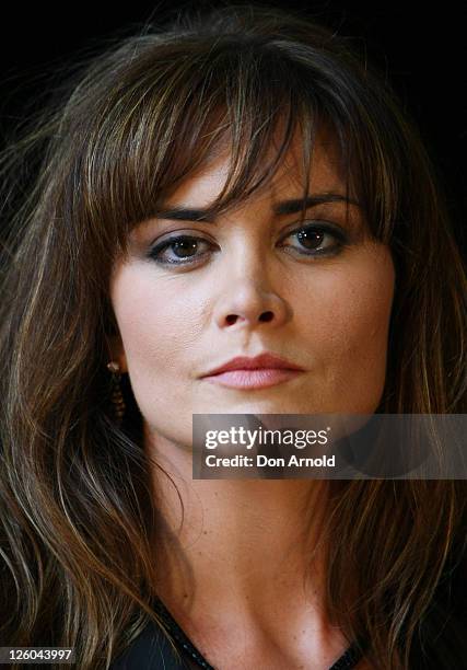 Actress Alice Parkinson poses during a promotion of "Sanctum" at The Entertainment Quarter on January 12, 2011 in Sydney, Australia.