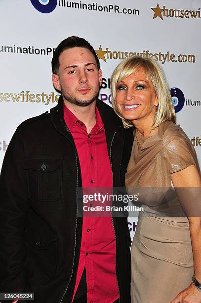 Christopher Camiscioli and Kim DePaola attend the New Jersey Housewives Holiday party at Novelli Restaurant on December 12, 2010 in Wayne, New Jersey.