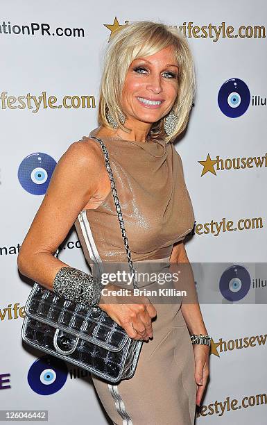 Personality Kim DePaola attends the New Jersey Housewives Holiday party at Novelli Restaurant on December 12, 2010 in Wayne, New Jersey.