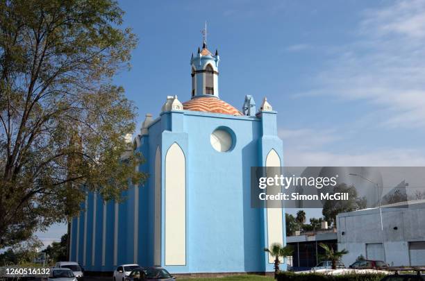 templo del refugio, guadalajara, jalisco, mexico - guadalajara méxico stockfoto's en -beelden