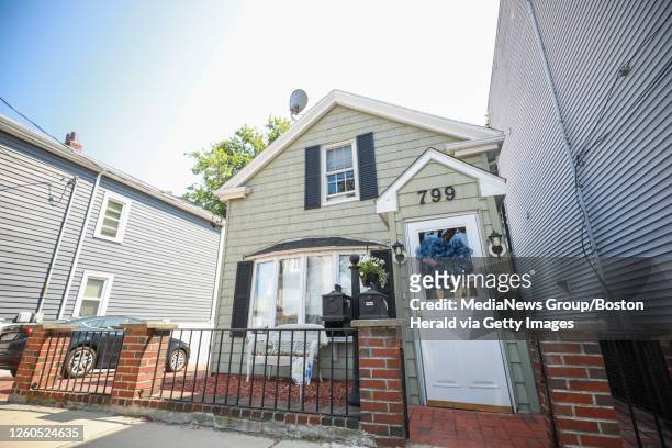 July 27, 2019: The home where James Bulger once lived on East 3rd Street in Boston, Massachusetts.