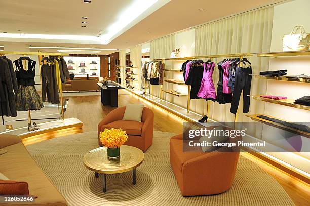 General view of the Louis Vuitton Maison Store Opening at Hotel Vancouver on December 8, 2010 in Vancouver, Canada.