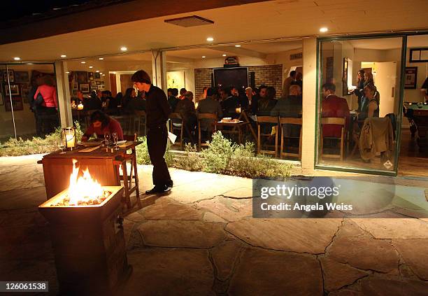 General view of atmosphere at the Friends N Family Dinner at The Jack Warner Estate on February 10, 2011 in Los Angeles, California.