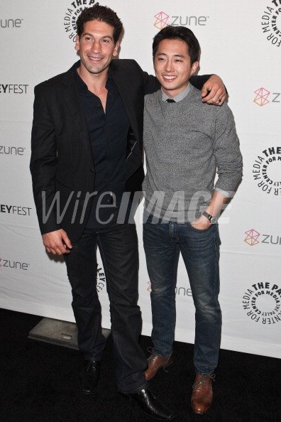 Actors Jon Bernthal and Steven...