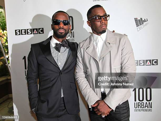 Bryan-Michael Cox hosts the SESAC & 100 Urban Entrepreneurs brunch honoring Sean "Diddy" Combs at the Beverly Wilshire Four Seasons Hotel on February...