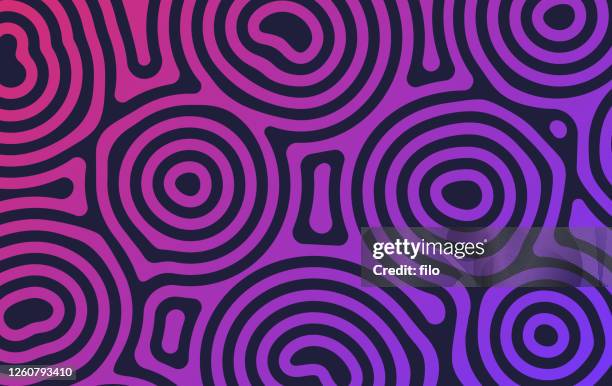abstract circles background - agate stock illustrations