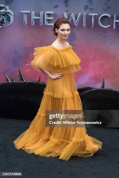 MyAnna Buring attends the UK premiere of Netflix's The Witcher Season 3 at The Now Building in St Giles Square in London, United Kingdom on June 28,...