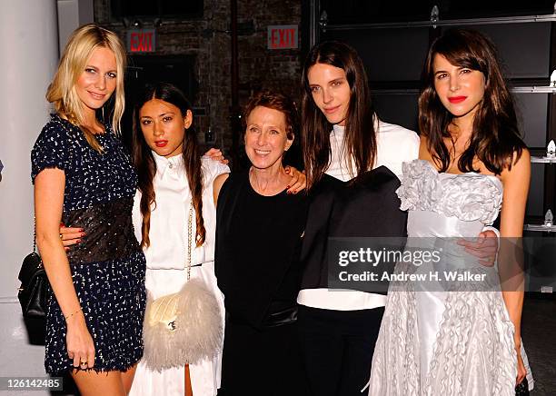 Co-Chairs Poppy Delevingne, Jen Brill, RXART Founder Diane Brown, RXART Co-Chairs Vanessa Traina and Caroline Sieber attend the annual RxART PARTY!...