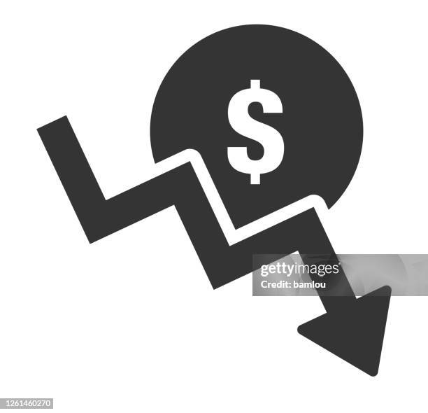 ilustraciones, imágenes clip art, dibujos animados e iconos de stock de icono de la caída del dinero - bajo posición descriptiva