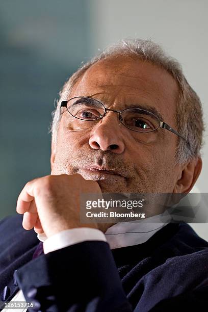 Jose Ramos-Horta, East Timor's president, speaks during an interview in Hong Kong, China, on Friday, Sept. 23, 2011. Ramos-Horta said the Southeast...
