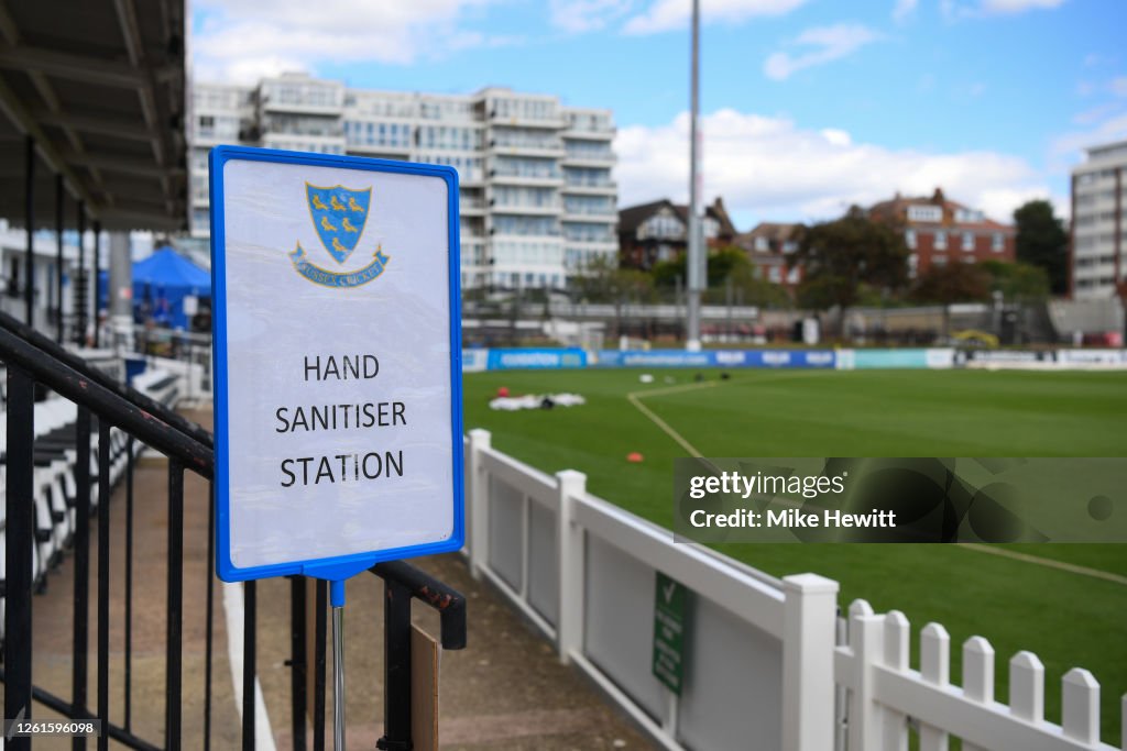 Sussex v Hampshire - Friendly Match: Day 2